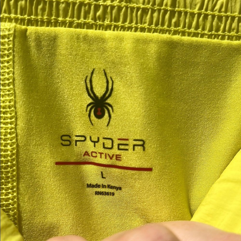 Spyder Women’s Neon Yellow Green Active Skort Tennis Pickleball Golf Athletic L - Picture 5 of 16